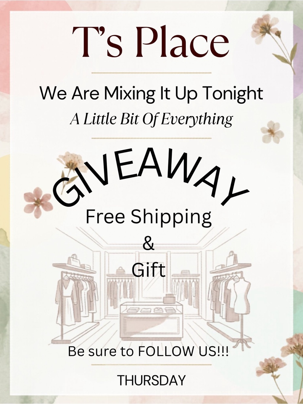 FREE GIVEAWAY